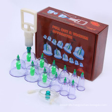 12 Cups Traditional Chinese Medical Plastic(PC AS) Vacuum hijama Cupping Cups Set